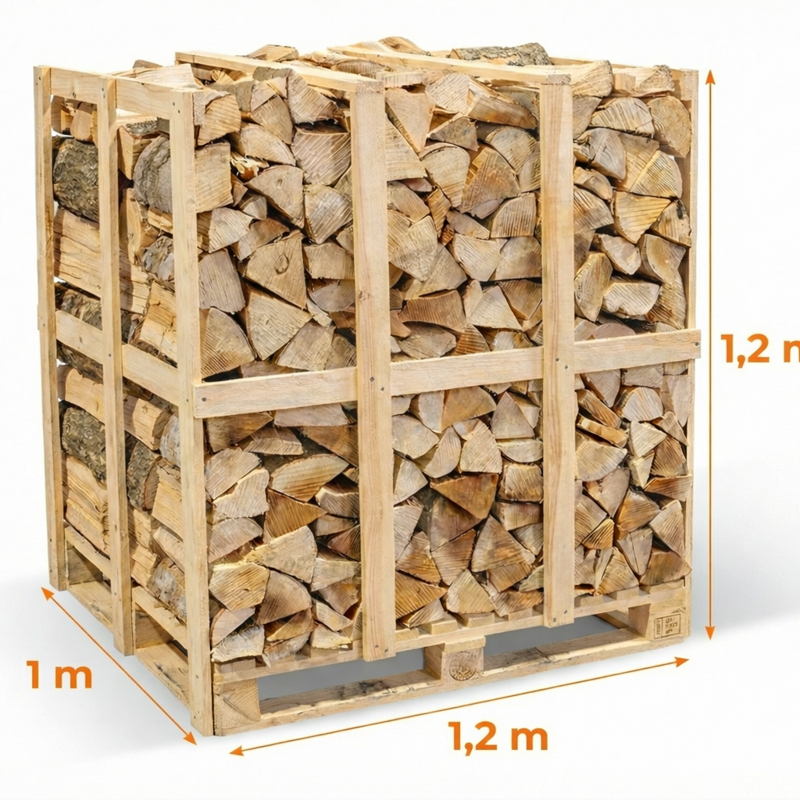 TVRDÉ - Ukladané na palete 1,2x1x1,2m