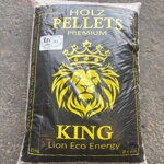 Drevené pelety KING ENplus A1 – 6 mm, 1050 kg ,15 kg (prémiová kvalita, nízky popol)